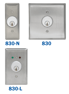 830-A (maintained key-switch)